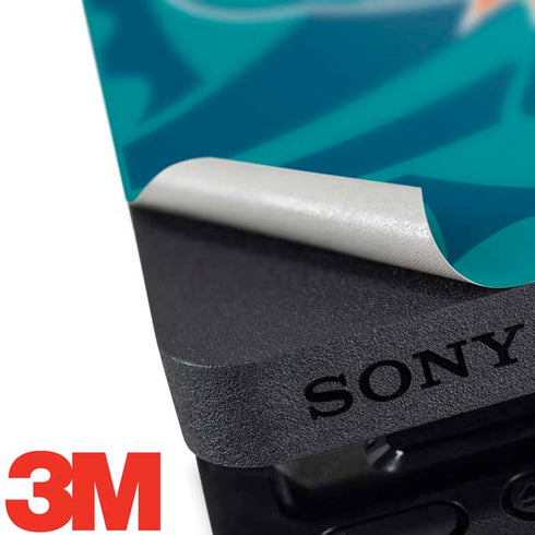 NFL Miami Dolphins Double Vision PS4 Slim Bundle Skin